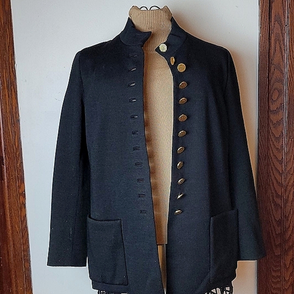 Norman Norell - Women's 60's Style Black Blazer